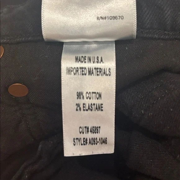 Agolde Premium Black Jeans - Picture 5 of 5